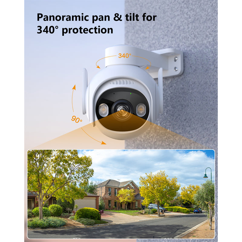 IMOU Cruiser 2 5MP/2K+ Outdoor Pan & Tilt Smart Wi-Fi Camera with Spotlight & Siren