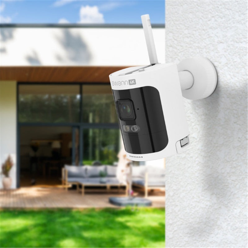 Swann AllSecure4K 8MP/4K Wire-Free Security System with 64GB Hub - 4 Pack (SWNVK-AS4K800SD4-AU )