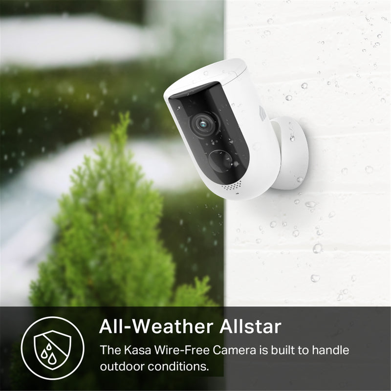 TP-Link Kasa KC300S3 Smart Wire-Free Camera System - 3 Pack