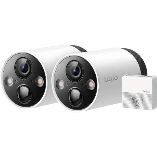 TP-Link Tapo C420S2 4MP/2K+ Smart Wire-Free Security Camera System - 2 Pack