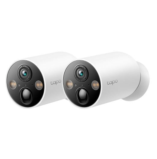 TP-Link Tapo C425 4MP/2K+ Full-Color Smart Wire-Free Security Camera - 2 Pack