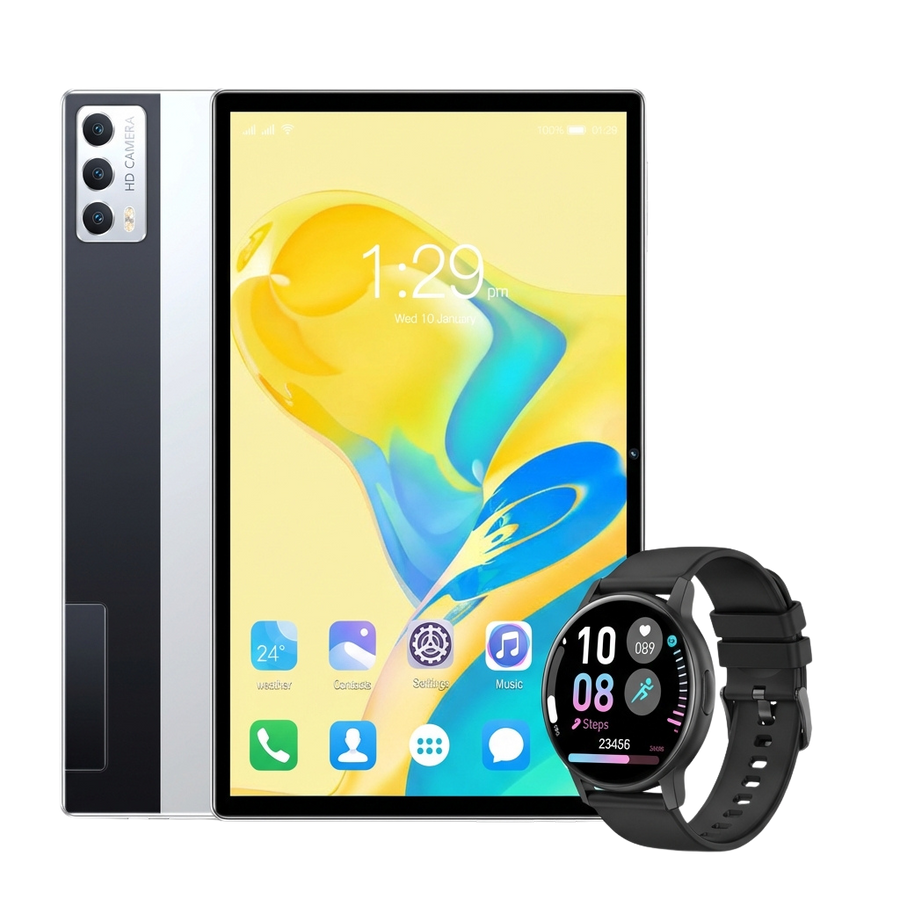 LAD Pad 10.1 inch Pro Tablet + Smart Watch