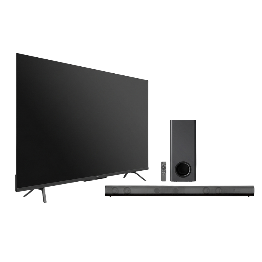 LAD 55 inch Smart TV + Subwoofer + Sound Bar