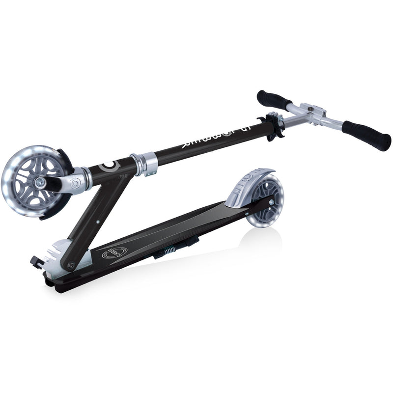 Globber Flow Element Kids Scooter with Light Up Wheels Black