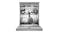 Haier 13 Place Setting Freestanding Dishwasher - Satina (300 Series/ HDW13F0S1)