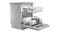 Haier 13 Place Setting Freestanding Dishwasher - Satina (300 Series/ HDW13F0S1)