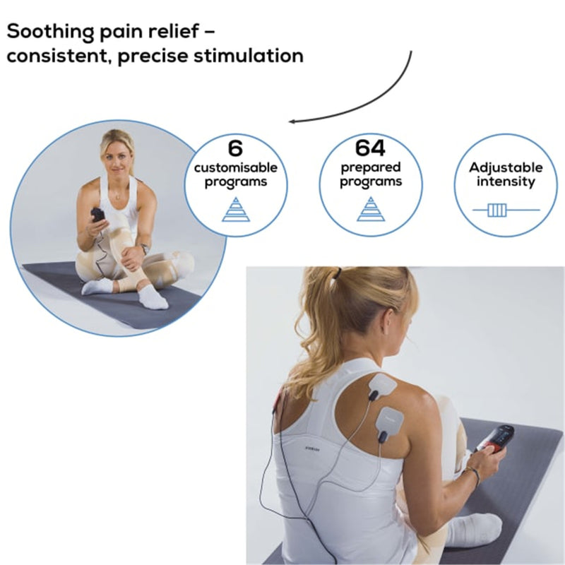Beurer EM59 Digital TENS/EMS Device with Heat Function Pain therapy (TENS) & Muscle stimulation (EMS)