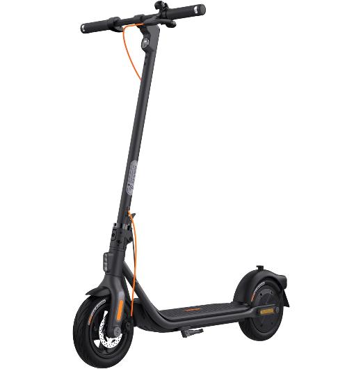 Segway F2 Plus Electric Scooter MAX Speed up to 25km/h (* 30km/h Overclocked), MAX Distance 55 km (Black), Payload 20% Climbing 10" Tires High Performance, 800w Motor, Cruise Control, Mobile App Connectivity