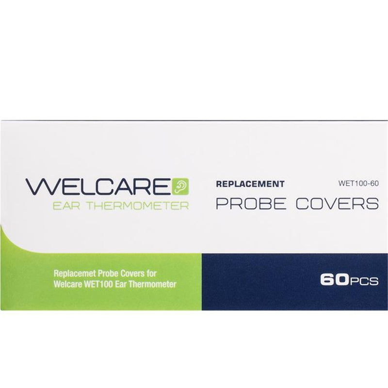 Welcare Ear Thermometer Probe Covers 60 Pack for Welcare Ear Thermometer