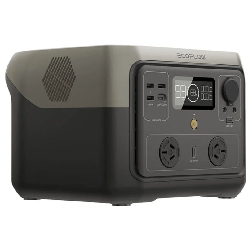 ECOFLOW RIVER 2 MAX Portable Power Station - 512Wh LiFePO4 Battery (5 Years Warranty)