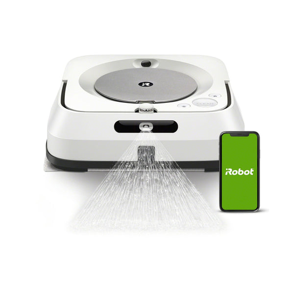 iRobot Braava M6 White Smart Robot Vacuum Mopping Cleaner Only Wifi Connected
