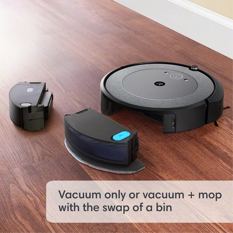 iRobot Roomba i5+ Vaccum and Mop Combo, With Auto Empty Dock, Wifi Connected Clean Base Automatic Dirt Disposal