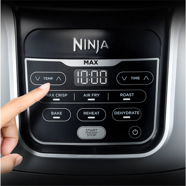 Ninja Foodi AF160 Air fryer Max 5.2L 6 Cooking Functions - Air Fry- Roast - Reheat - Dehydrate - Bake - Max Crisp 1750W