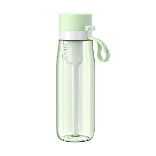 Philips AWP2731GNR GO ZERO DAILY STRAW BOTTLE WITH DAILY FILTER 660ML GREEN