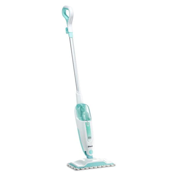 Shark Corded S1000 Steam Mop Suitable for all hard-sealed floors, 1.8kg lightweight , 375ml water tank, 15mins steam time, 99% sanitisation, removes bacteria with no chemical residue