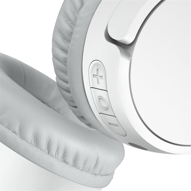 Belkin SoundForm Mini Wireless Headphones for Kids - White