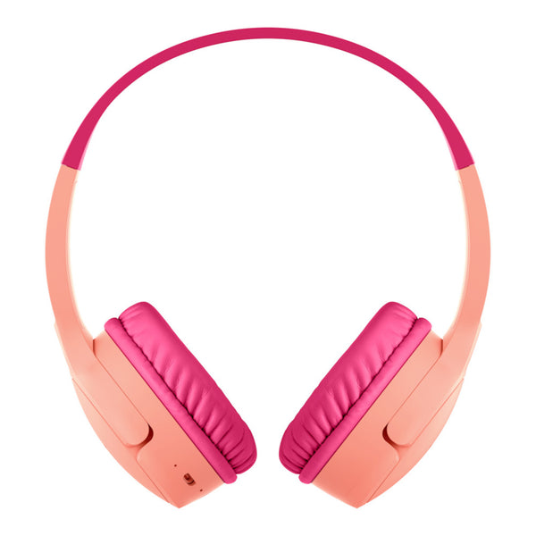 Belkin SoundForm Mini Wireless Headphones for Kids - Pink