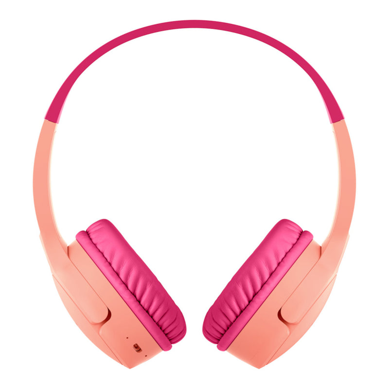 Belkin SoundForm Mini Wireless Headphones for Kids - Pink