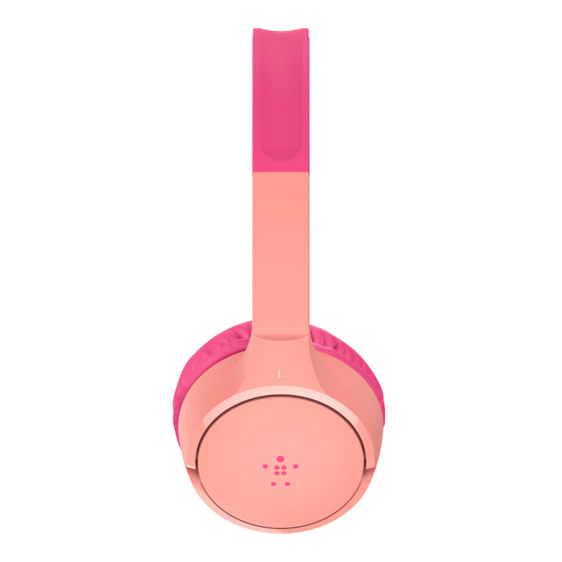 Belkin SoundForm Mini Wireless Headphones for Kids - Pink