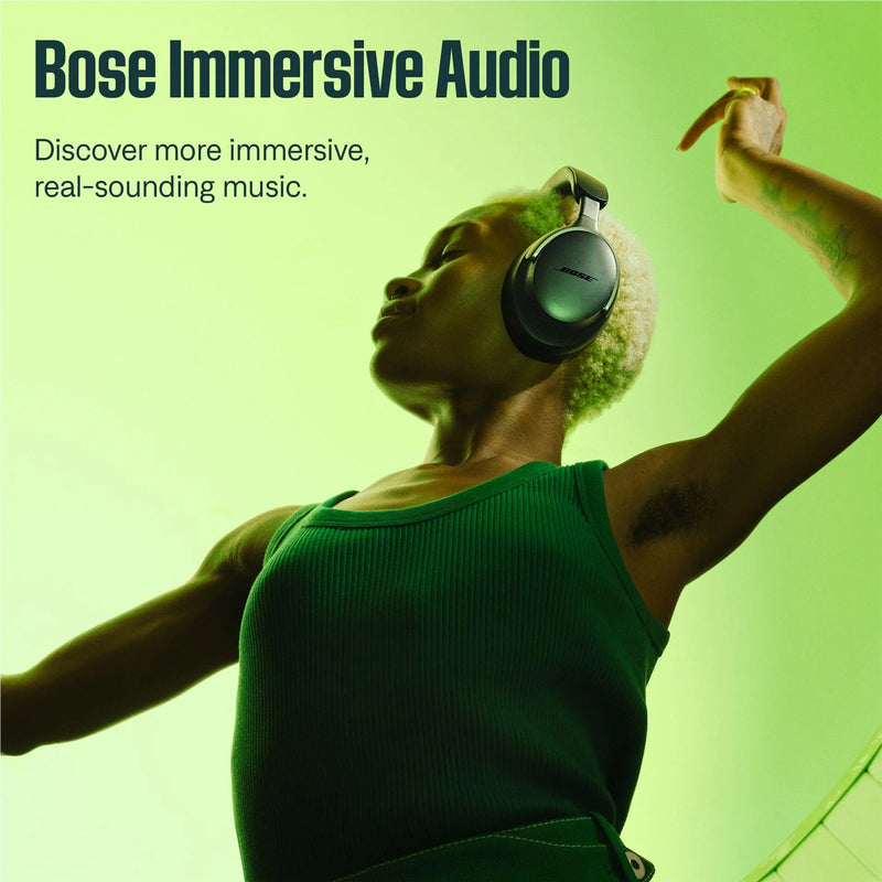 Bose QuietComfort Ultra Wireless Over-Ear Noise-Cancelling Headphones - Black