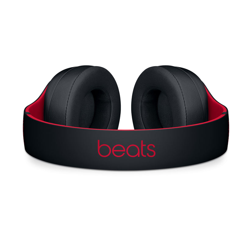 Beats Studio3 Wireless Over-Ear Noise Cancelling Headphones - Defiant Black / Red