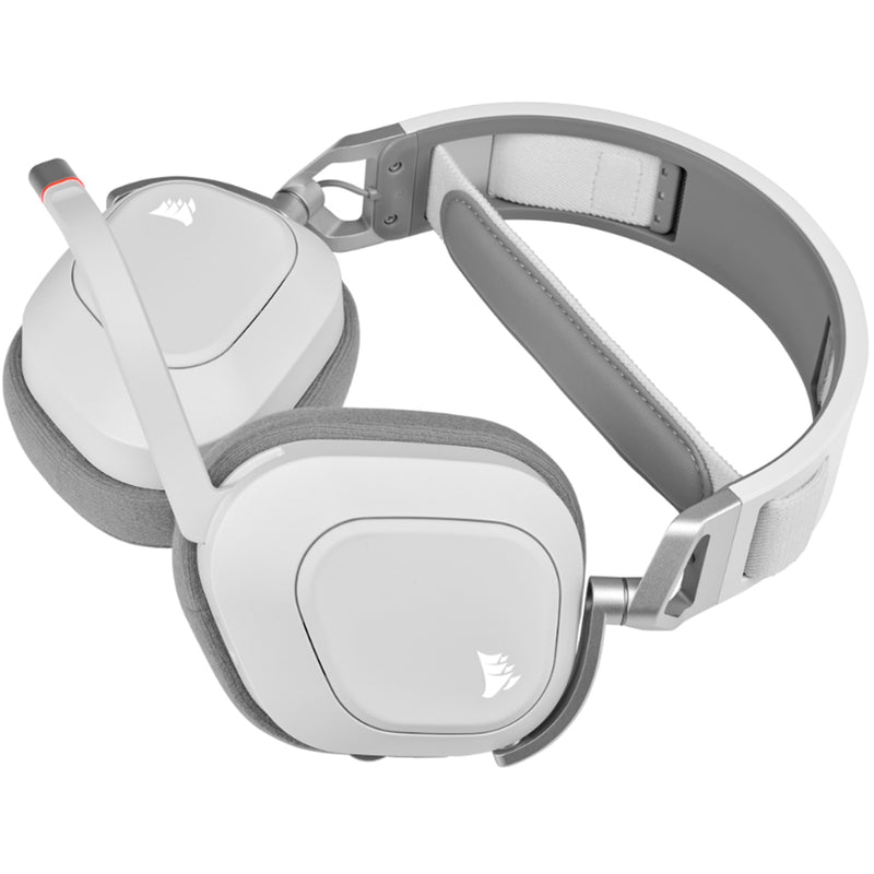 Corsair HS80 Wireless RGB Gaming Headset - White