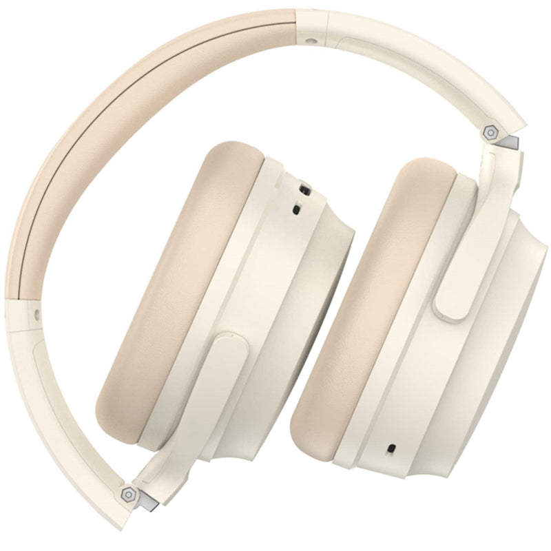 Edifier WH700NB Wireless Over-Ear Noise-Cancelling Headphones - Ivory