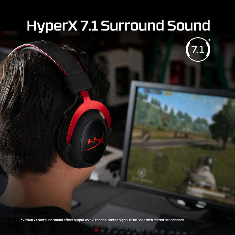 HyperX Cloud II USB Wired 7.1 Surround Sound Gaming Headset
