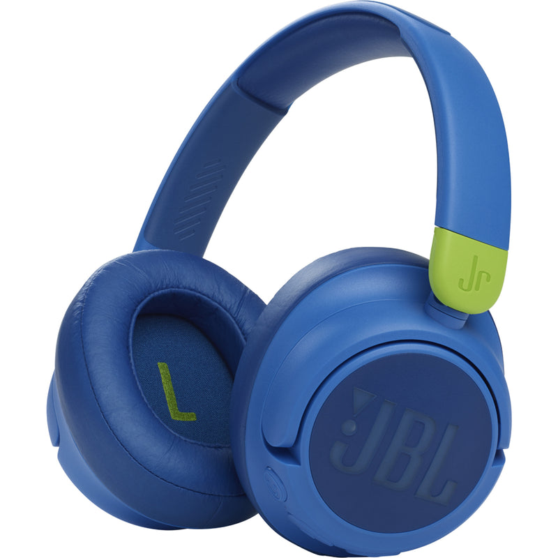 JBL JR 460NC Wireless Noise Cancelling Headphones for Kids - Blue