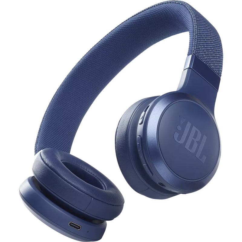 JBL Live 460NC Wireless Noise Cancelling Headphones - Blue