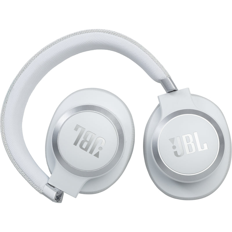 JBL Live 660NC Wireless Over-Ear Noise Cancelling Headphones - White