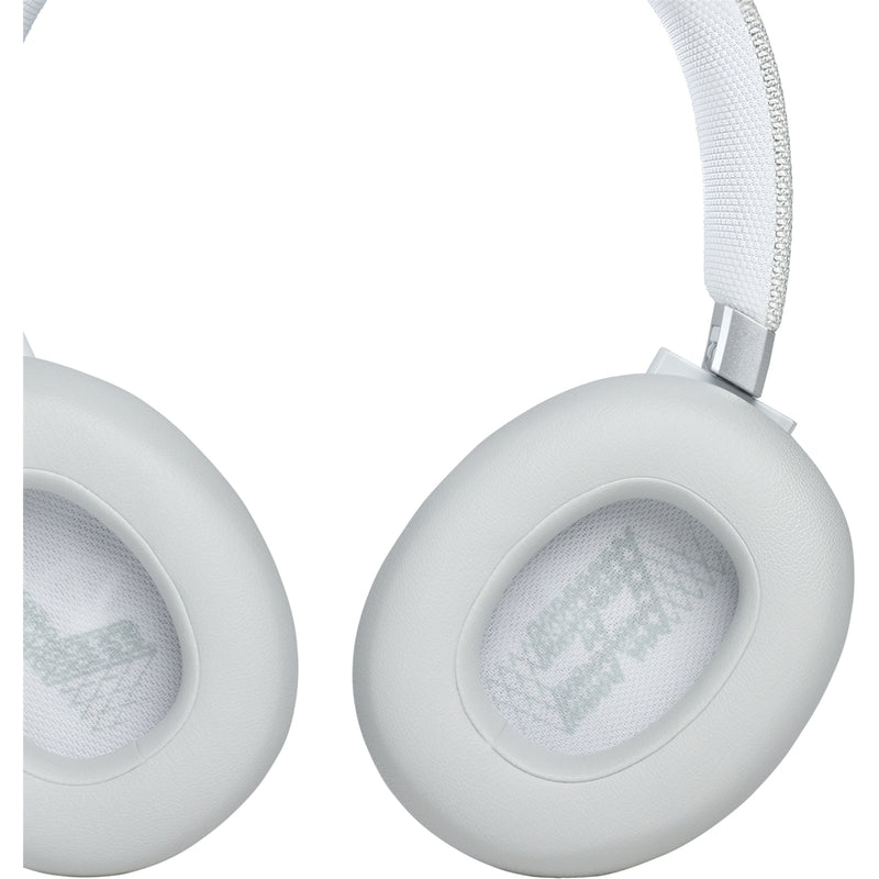 JBL Live 660NC Wireless Over-Ear Noise Cancelling Headphones - White