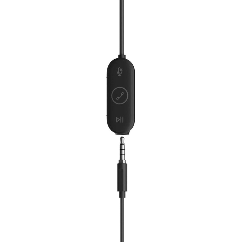 Logitech Zone USB/3.5mm Wired Earbuds - UC Certified