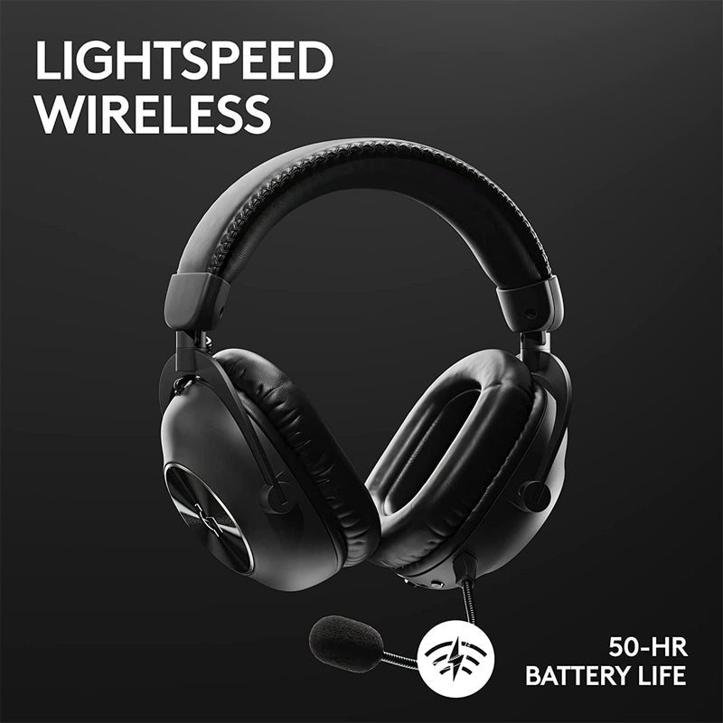 Logitech Pro X 2 Lightspeed Wireless Gaming Headset - Black