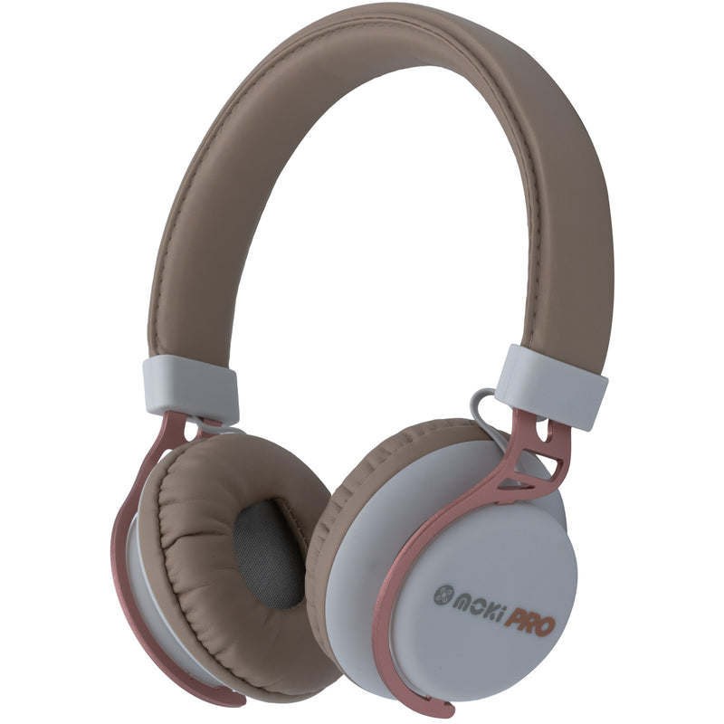 Moki Pro Kumo Wireless On-Ear Headphones - Rose Gold