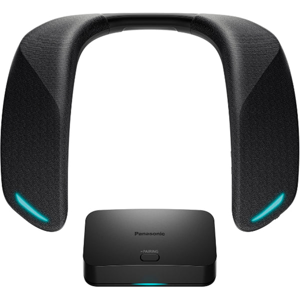 Panasonic SoundSlayer SC-GNW10 Wireless Wearable Gaming Speaker - Bundled with Edifier T5 70W Subwoofer