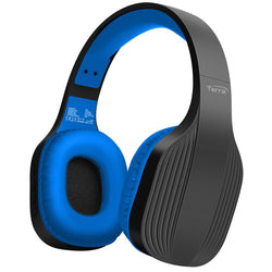 Promate Terra TERRA.BL Wireless Over-Ear Headphones - Blue