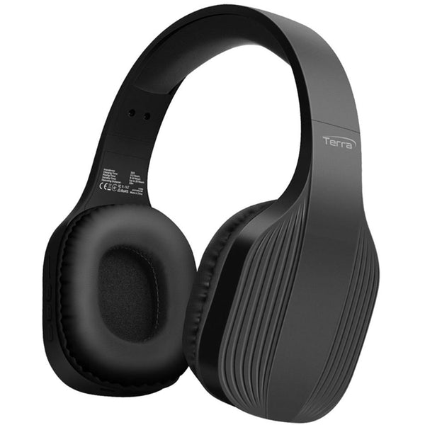 Promate TERRA.BLK Terra Wireless Over-Ear Headphones - Black