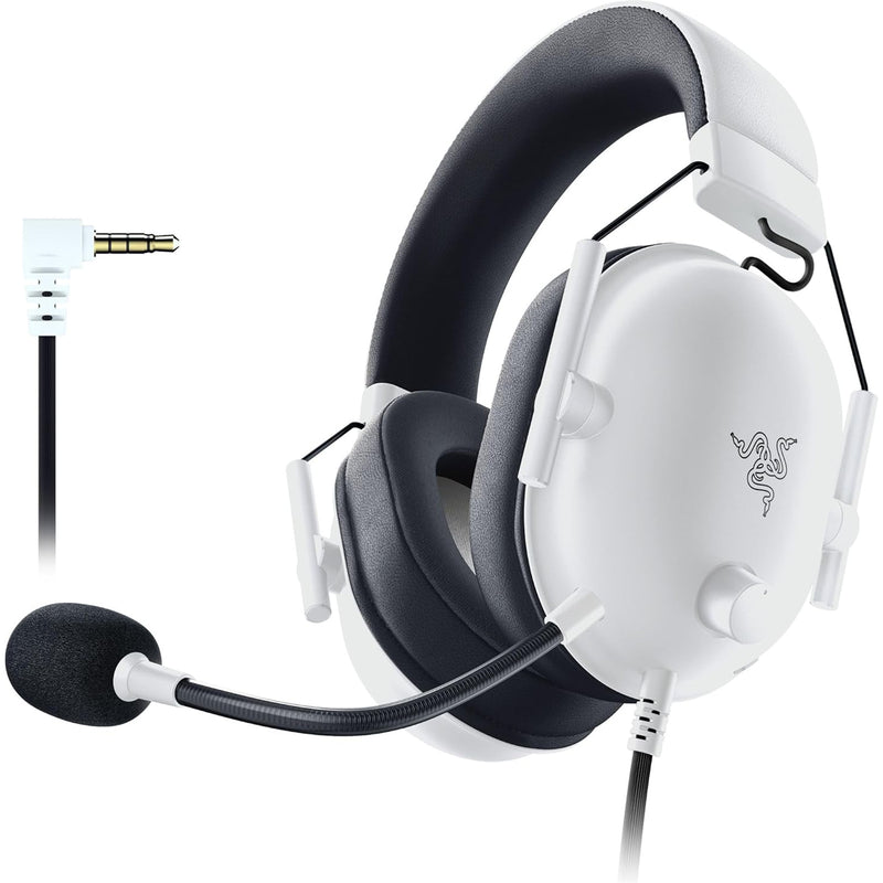Razer BlackShark X v2 Wired Gaming Headset - White