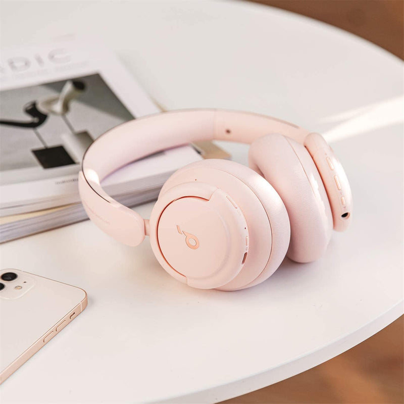 Soundcore Life Q30 Wireless Over-Ear Noise Cancelling Headphones - Sakura Pink
