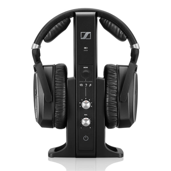 Sennheiser RS 195 Premium RF Wireless Over-Ear TV / Hi-Fi Headphones - Black