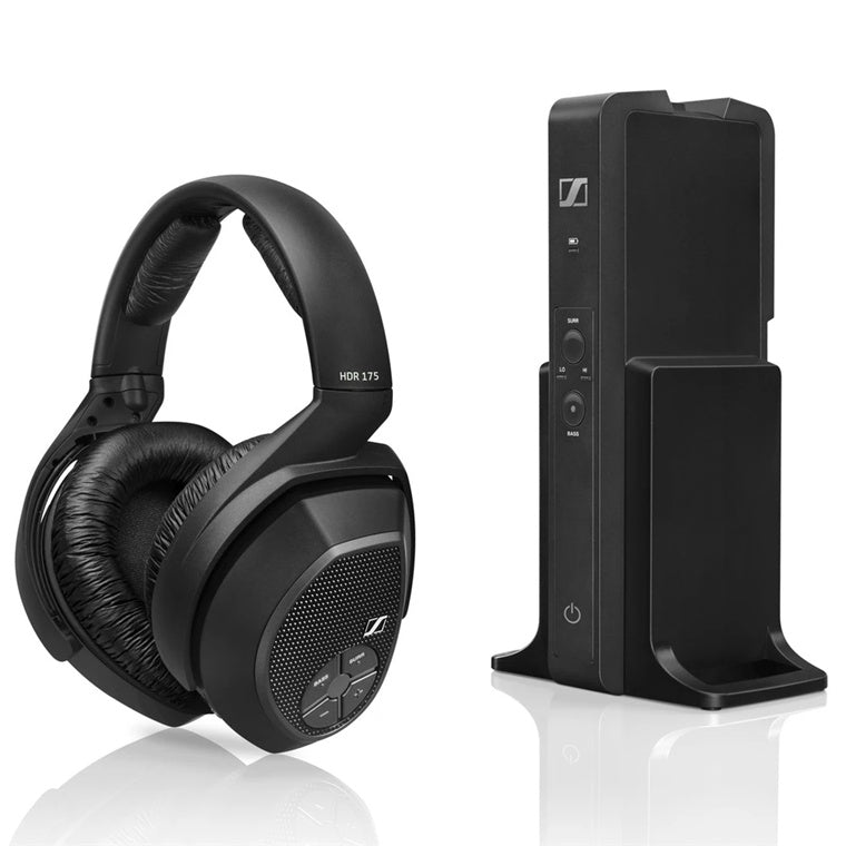 Sennheiser RS 175 RF Wireless Over-Ear TV Headphones - Black