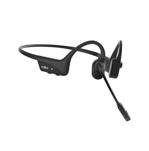 Shokz OpenComm2 (2nd Gen) Wireless Open-Ear Bone Conduction Stereo Business Headset - Black