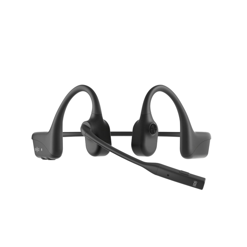 Shokz OpenComm2 (2nd Gen) Wireless Open-Ear Bone Conduction Stereo Business Headset - Black