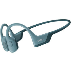 Shokz OpenRun Pro Premium Wireless Open-Ear Bone Conduction Sports Headphones - Blue