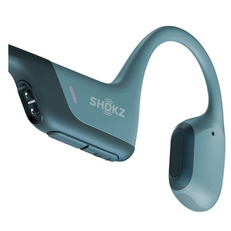 Shokz OpenRun Pro Premium Wireless Open-Ear Bone Conduction Sports Headphones - Blue
