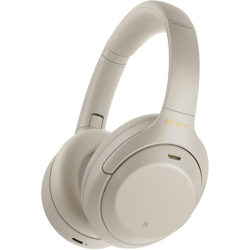 Sony WH-1000XM4 Wireless Over-Ear Noise Cancelling Headphones - Silver