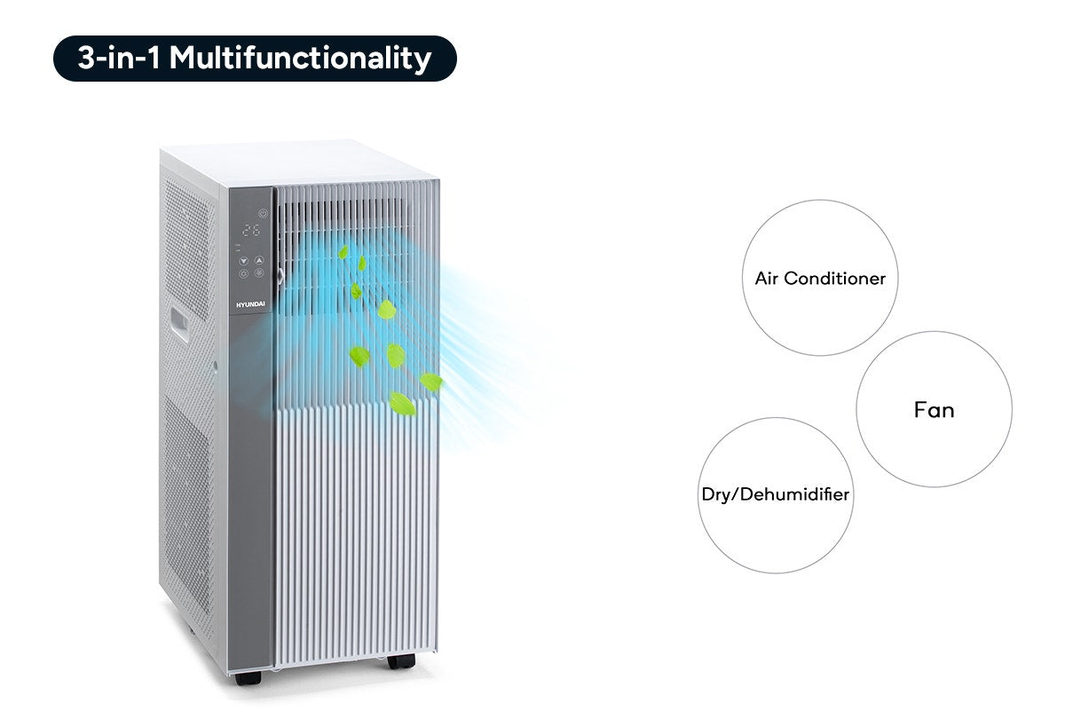 Hyundai 2.9kW Smart Portable Air Conditioner (10,000 BTU)