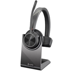 HP Poly Voyager 4310 Bluetooth On-Ear Headset with Stand, Mono - Teams Certified