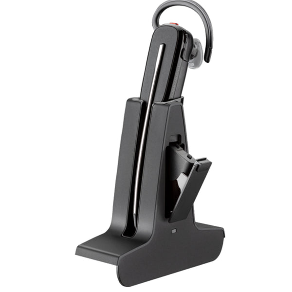 HP Poly Savi 8245 DECT Wireless On-Ear Active Noise Cancelling Headset with Stand - UC Certified